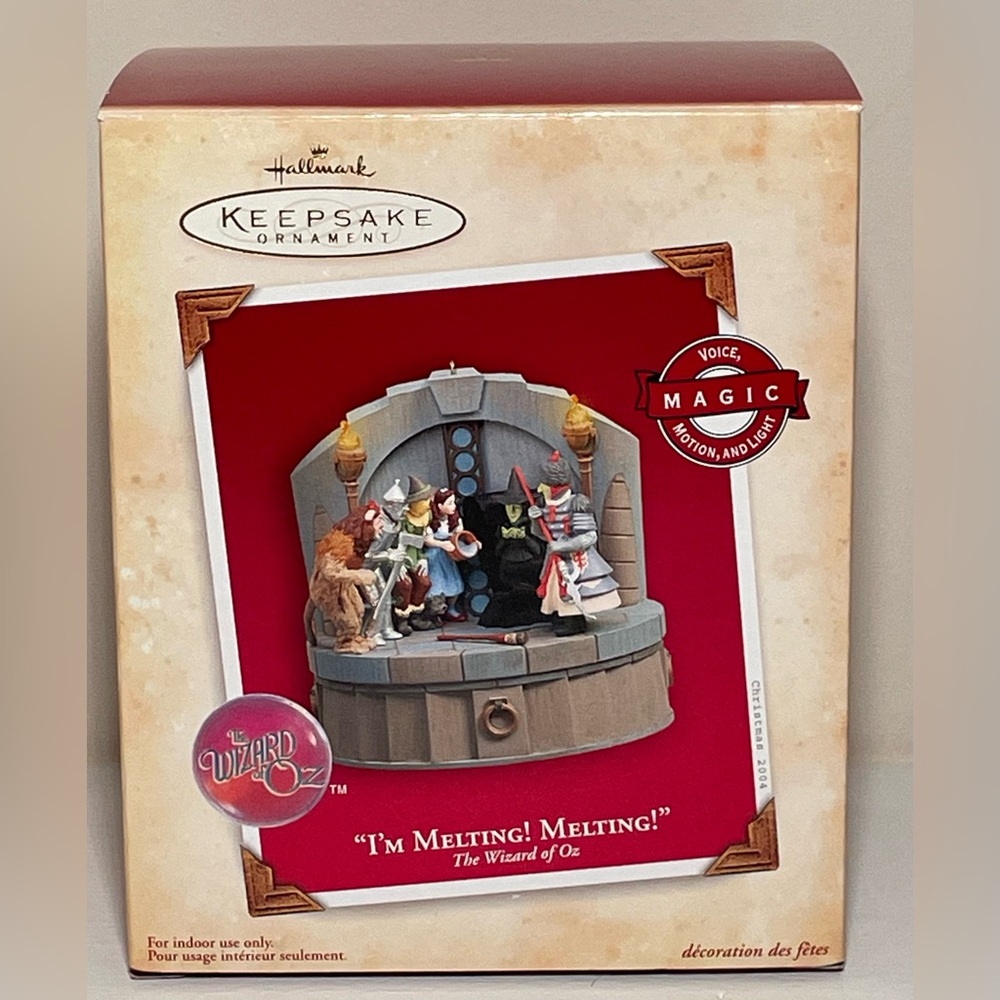 Hallmark Keepsake “I'm Melting! Melting!” Wizard of Oz Ornament - Picture 5 of 12